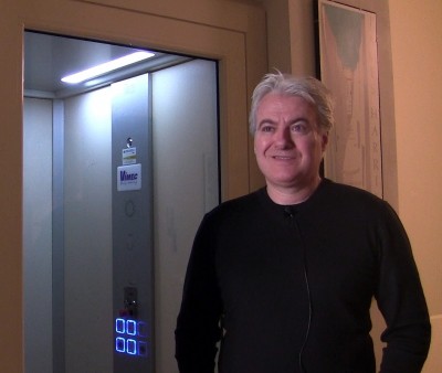 Stefano ci parla del suo ascensore per la casa ECOVimec
