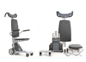 Montascale mobile a ruote per disabili