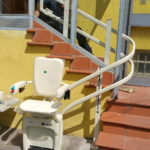 Montascale per esterni