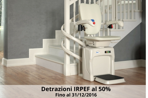 Detrazioni IRPEF al 50% fino al 31 dicembre 2016