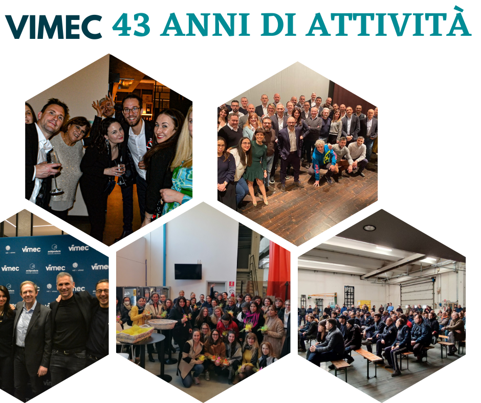 Vimec festeggia 43 anni di attività