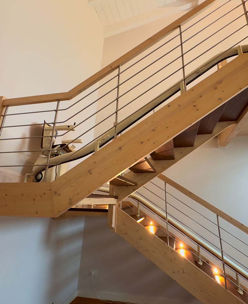 Vimec montascale scala curva